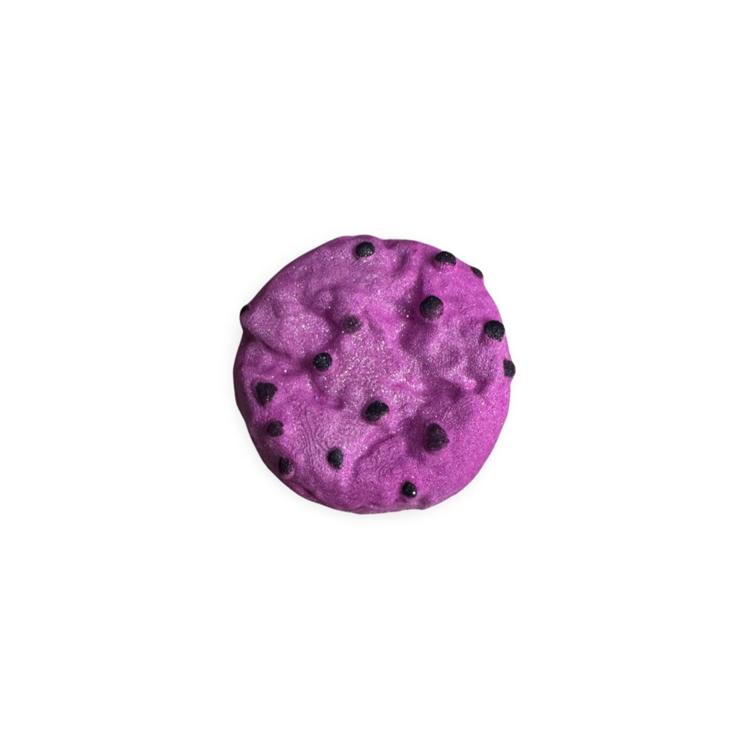 Bath Bomb - Chocolate Chip & Raspberry Cookie - Chocolate Raspberry