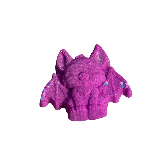 Bath Bomb - Cute Bat - Black Cherry