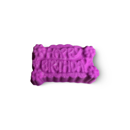 Bath Bomb - Happy Birthday - Iced Strawberry & Lemon
