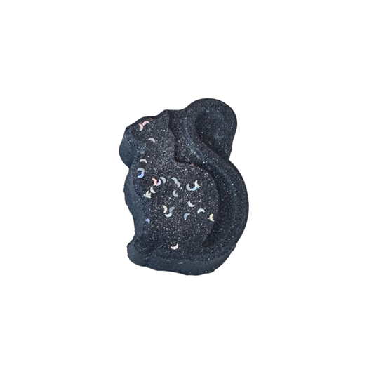 Bath Bomb - Black Cat Silhouette - Midnight Magic