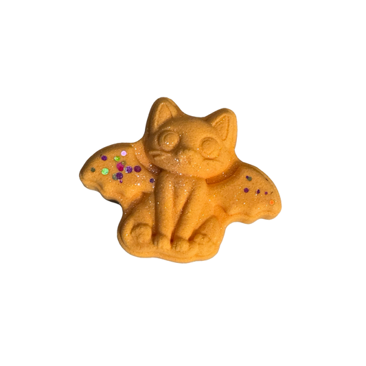 Bath Bomb -  Bat Cat - Year-Round Halloween - Mango