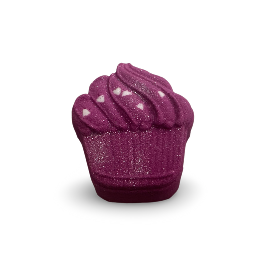 Bath Bomb - Cupcake - Cherry Royale