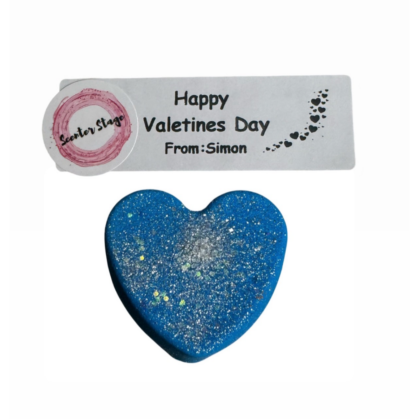 Bath Bomb - Valentine's Day Custom Minis - Blue - Blue Creamsicle PRE-ORDER